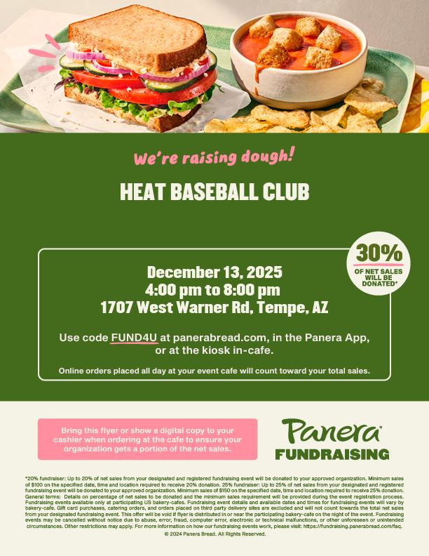 Panera Fundraiser