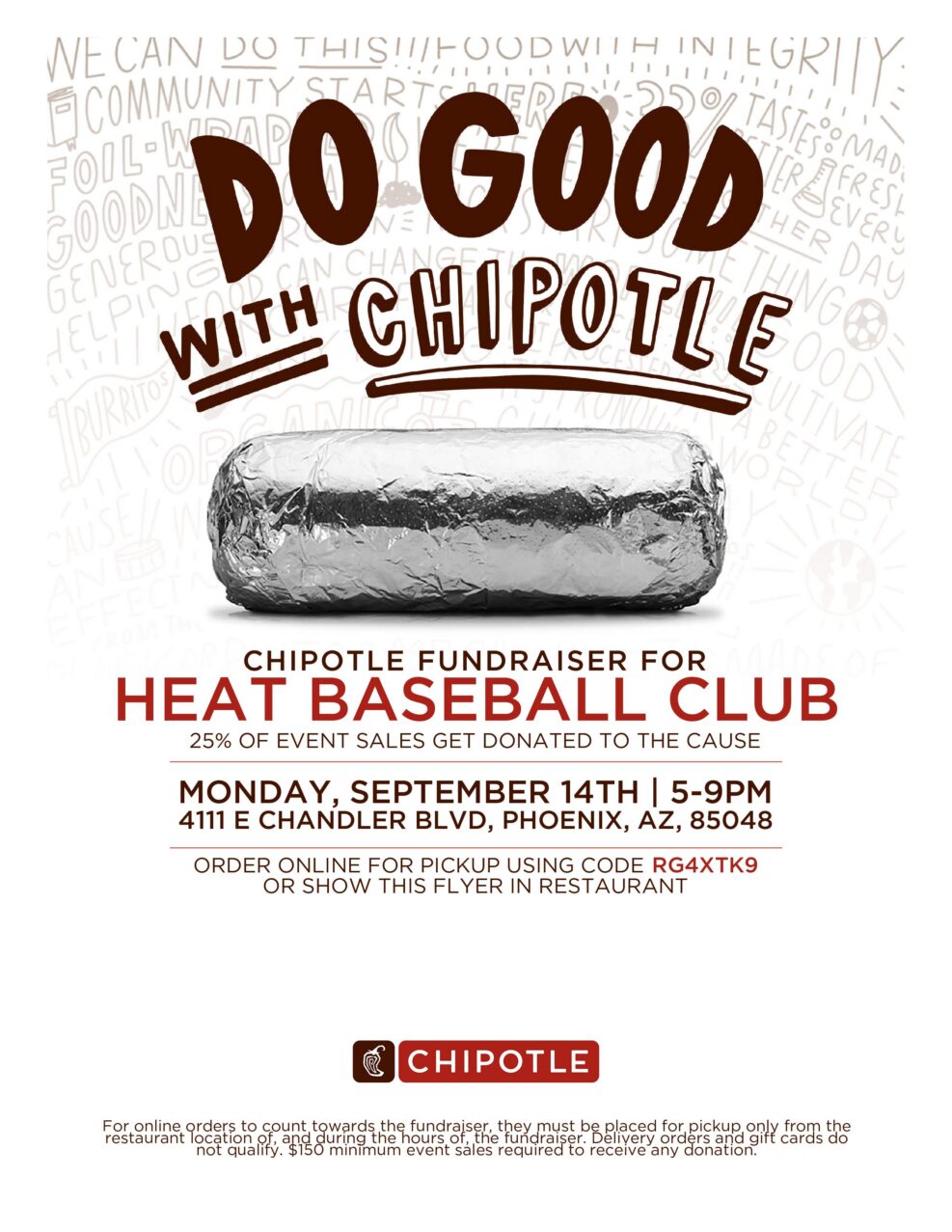 Chipotle Sept 2026