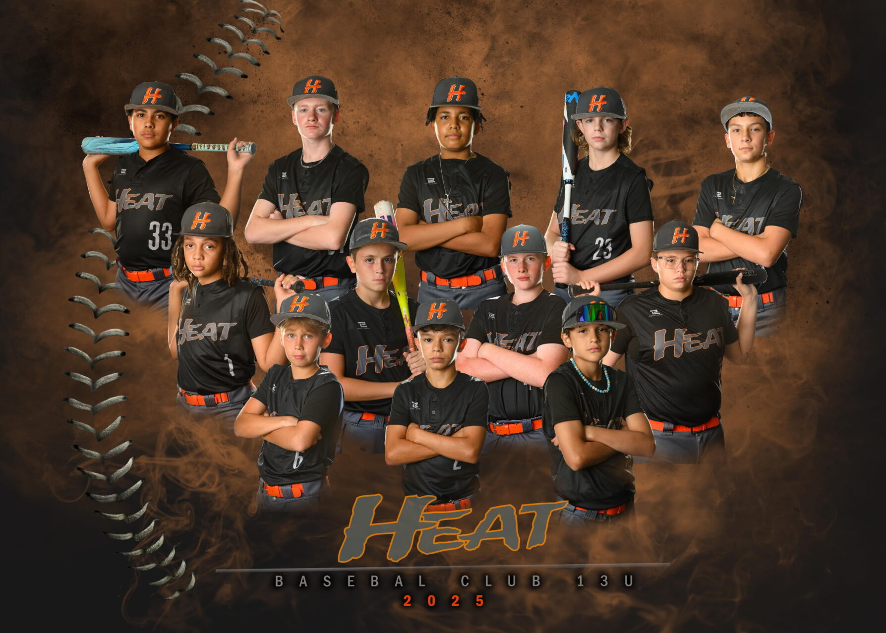 Heat Baseball Club 13U 2025-2026 Team