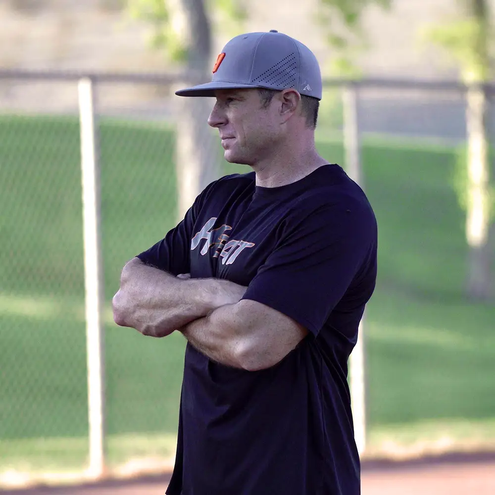 Heat Baseball Club 10U Summer Practice Coach Chris Desert Foothills Park