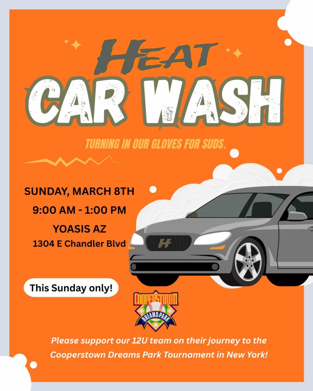 Heat Carwash Flier
